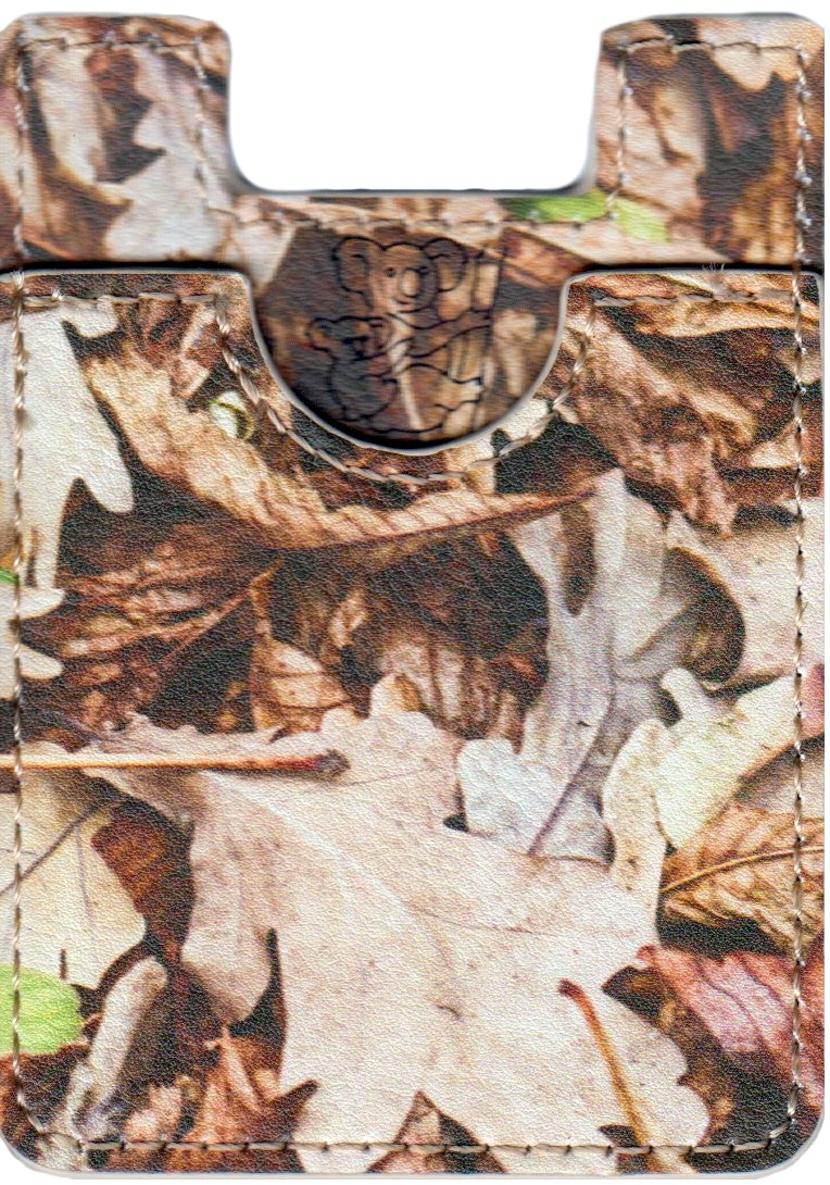 Camo Koala Pouch - Phone Card Holder, Stick On Wallet (Hunting Alt)